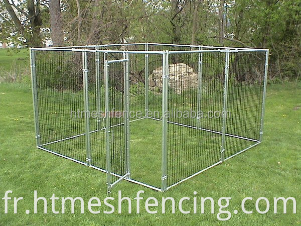 GRANDE CHIP DE CLINE DE TERRE EN SORTE CHIP / Chain Link Clôture Prix / The Dog Kennel